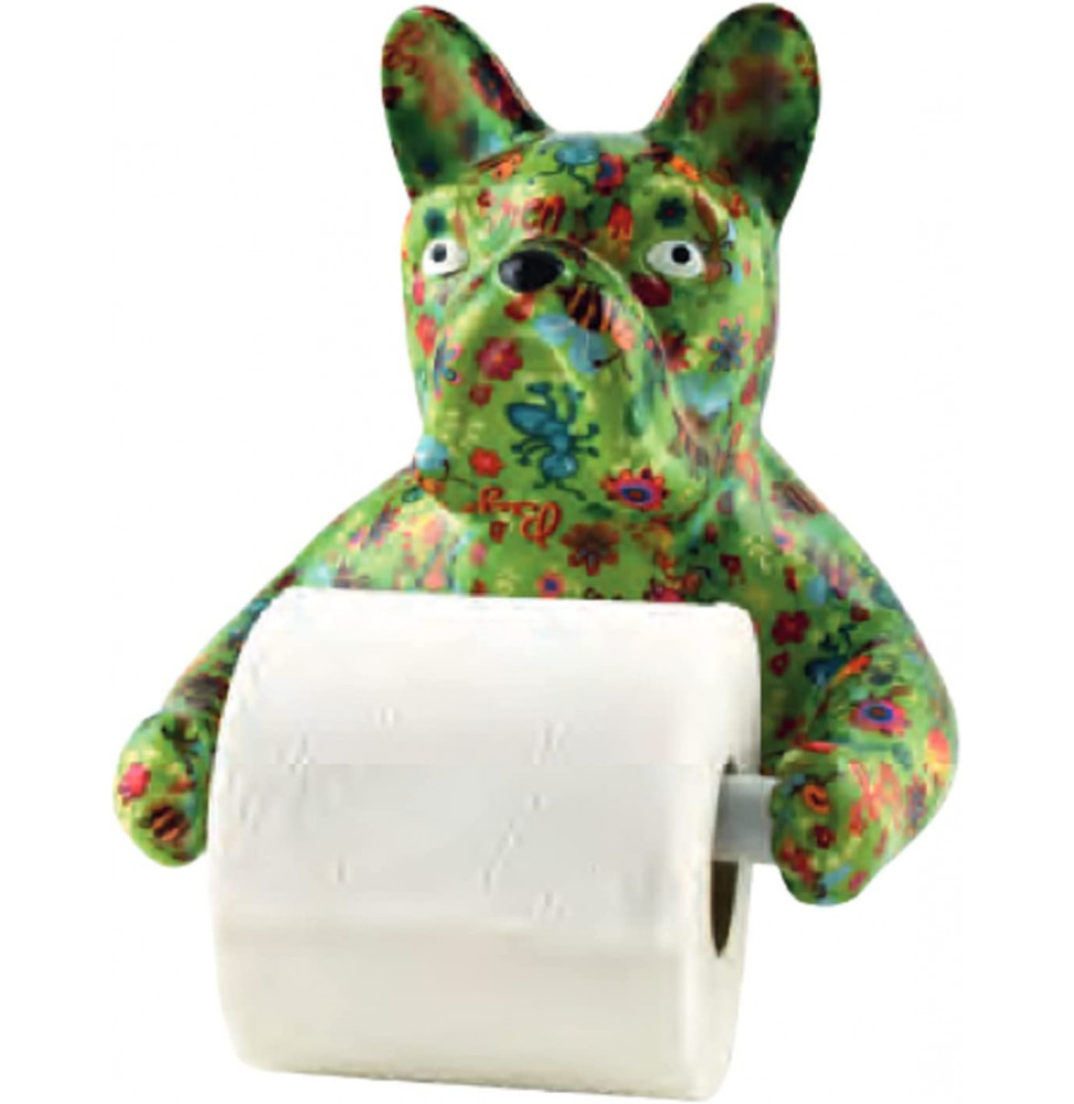 Dérouleur papier WC Mon Boubou Vert