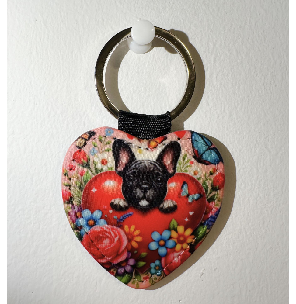 Porte clé Cœur Boubous - Modèle 3