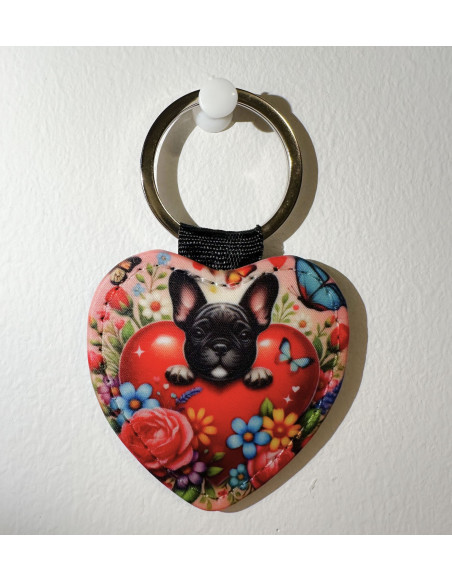 Porte clé Cœur Boubous - Modèle 3