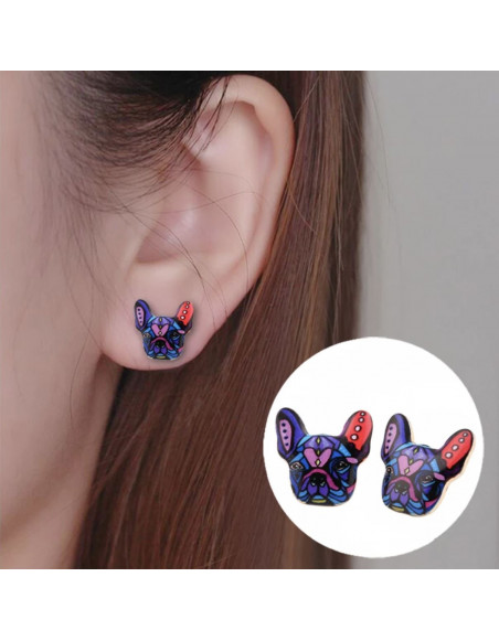 Boucles d'oreilles "Boubou Love" !