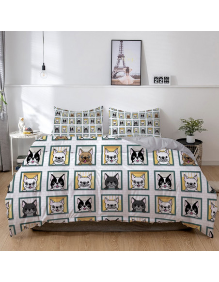 Retrouvez notre modèle de parure de lit : "Les Boubous et Cie" ! Plusieurs tailles sont disponibles pour lits 1 et 2 places !